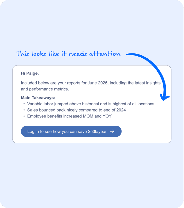 Image of SpotOn's hardware Get recurring insights