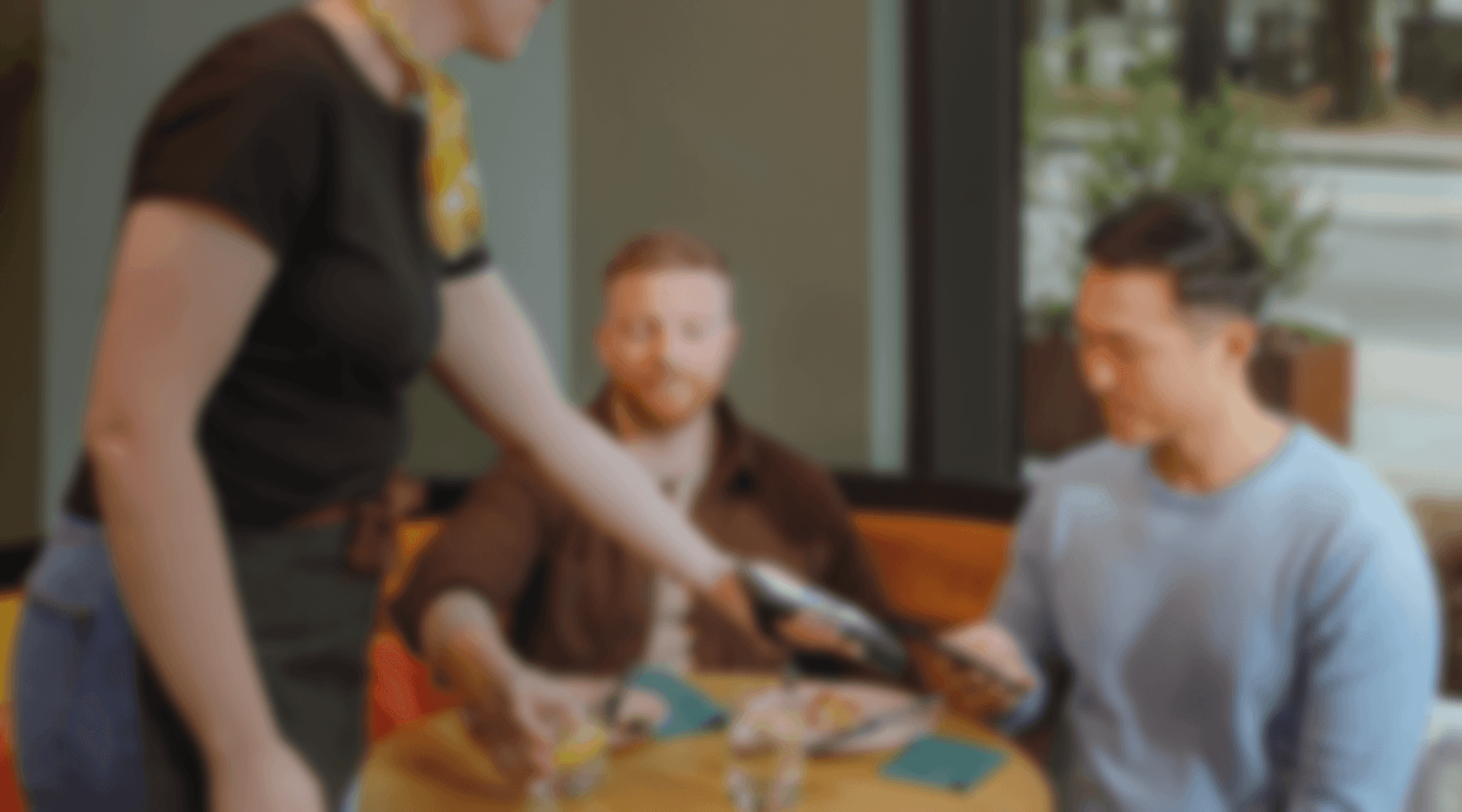 Demo form background blurred