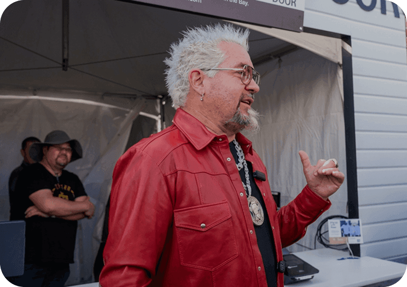 Guy Fieri at Guy's Flavortown Tailgate 2026