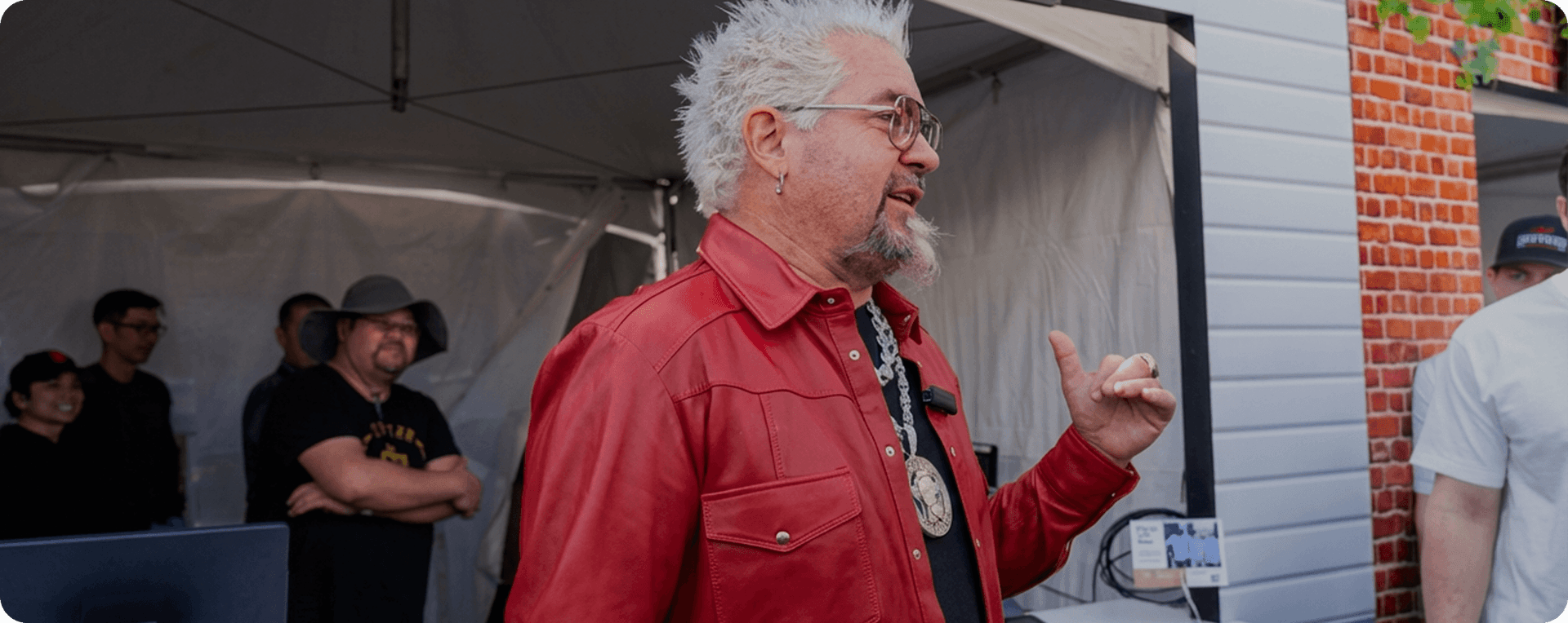 Guy Fieri at Guy's Flavortown Tailgate 2026
