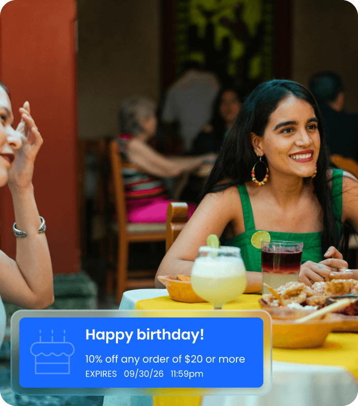 Image of SpotOn's hardware Stay connected with guests