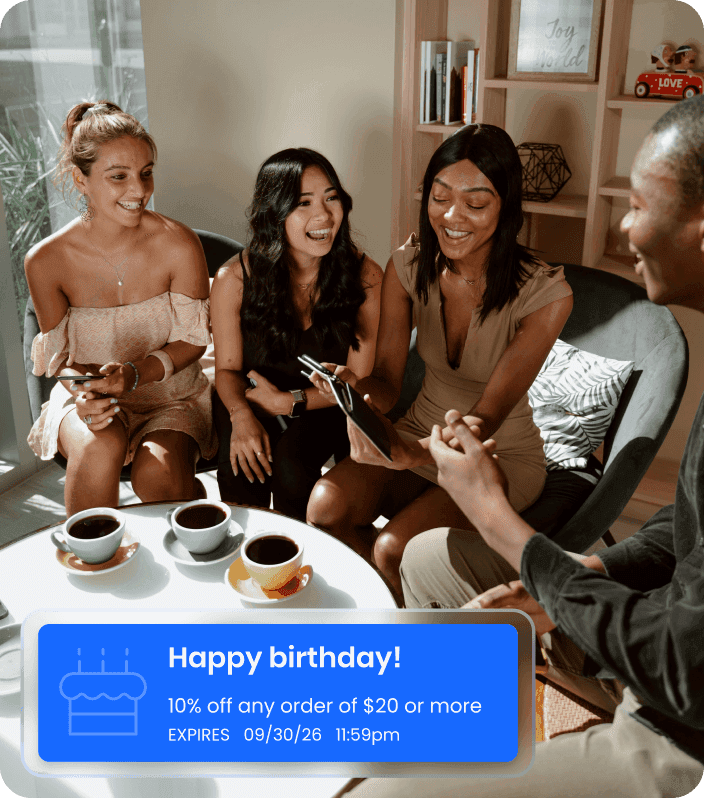 Image of SpotOn's hardware Stay connected with your guests