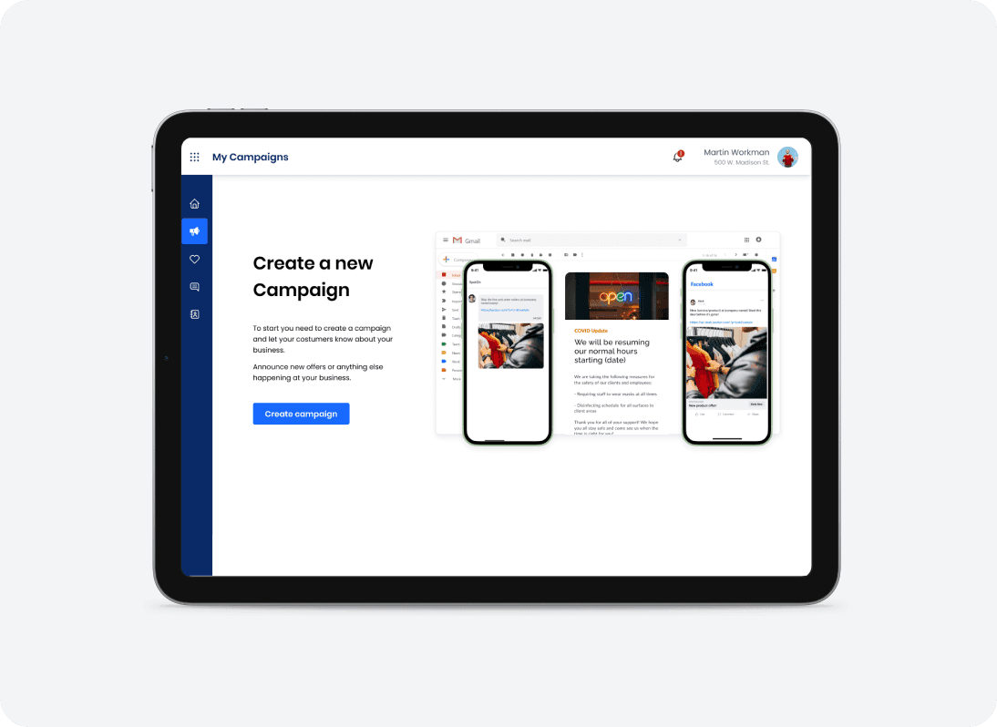 Image of SpotOn's hardware Marketing tools