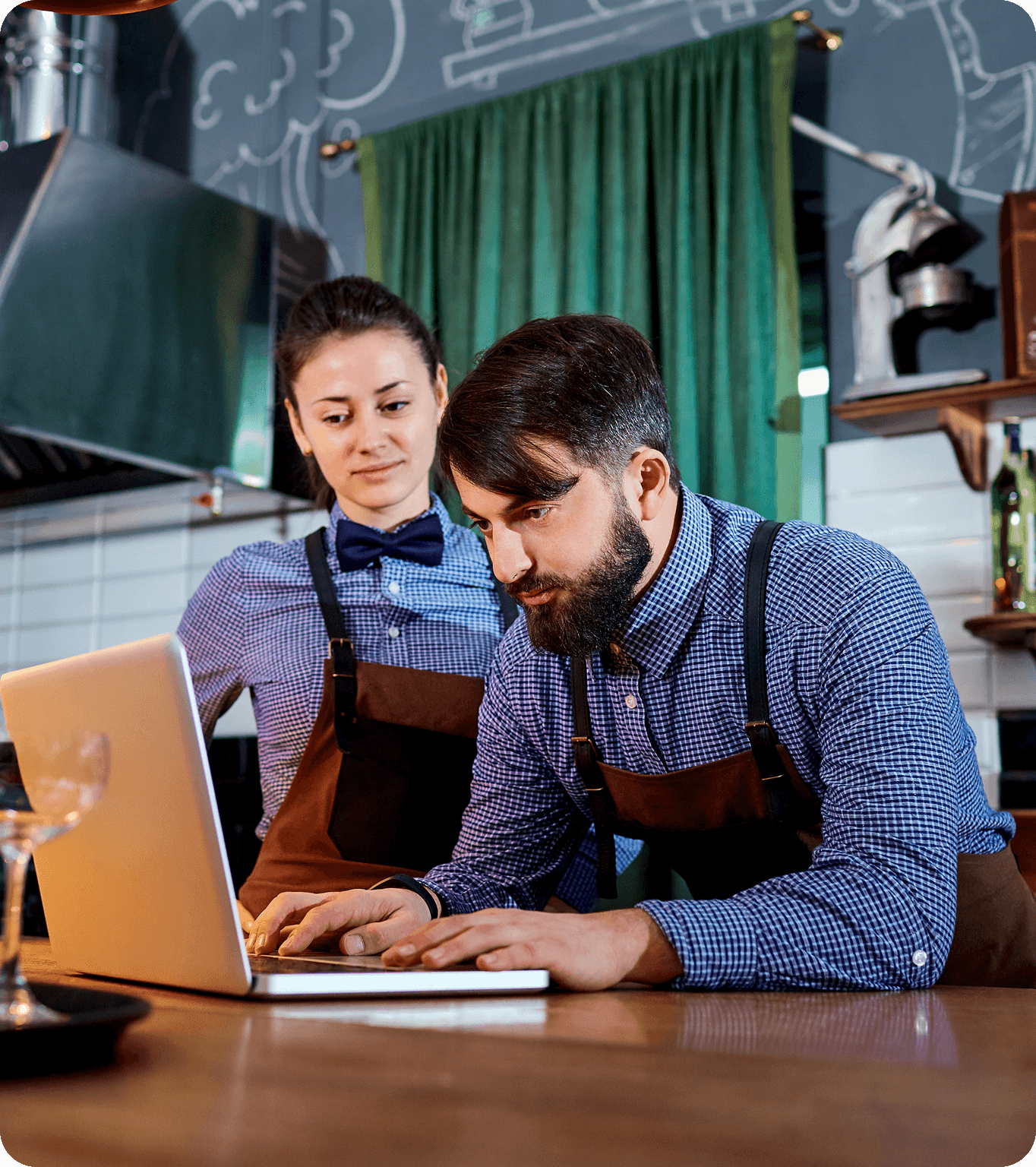 A restaurant owner sets custom loyalty rewards using SpotOn Loyalty