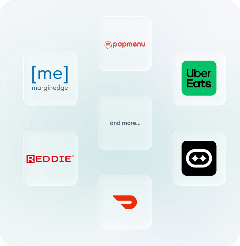 SpotOn Integration Logos